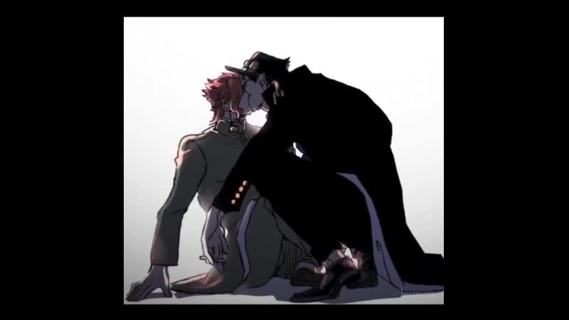 Jjba | jojo's bizarre adventure vine | kakyoin noriaki x jotaro kujo jotakak