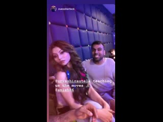 Urvashi rautela on instagram stories