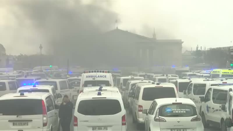 Macron in not proteste in frankreich weiten sich