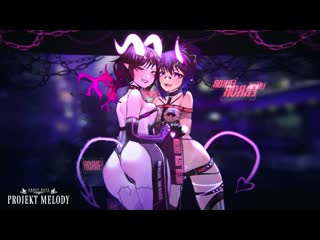 Ghost data projekt melody (instrumental mix) [ animation by pantsu shot「nyr」]