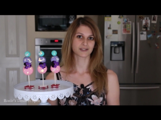 Macaron sticks pops tutorial rosies dessert spot