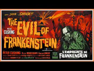 The evil of frankenstein (1964) 1080p peter cushing, baron frankenstein peter woodthorpe, duncan lamont