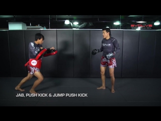 Muay thai 5 essential muay thai push kick setups evolve university