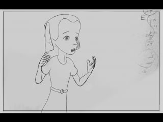 Lipsync 2d animation pensil test