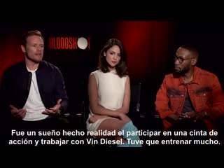 Bloodshot cast spanish interview