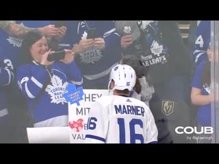 Mitch marner makes a fan's valentine's day special