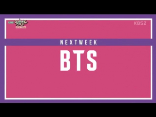 170915 bts comeback next week on music bank