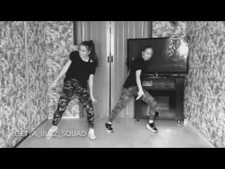 Dancehall new school routine by get a buzz squad//alkaline monopoly//dance at home