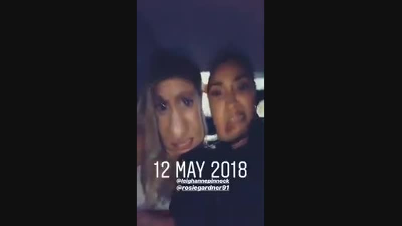 Hace porn video – Instagram hannah, amiga de leigh, en su instagram stories hace unos minutos felicitando a