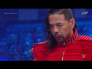 (wwe mania) aj styles (c) vs shinsuke nakamura wrestlemania 34