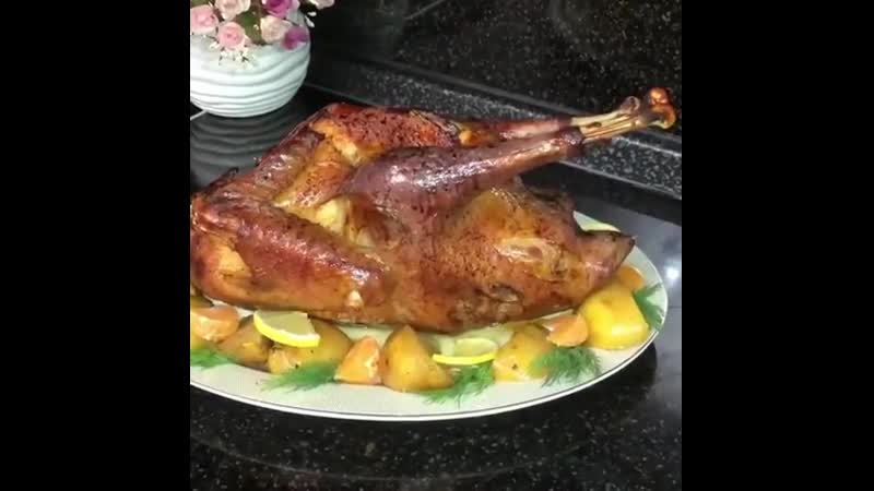 Индейка хрустящая и сочная