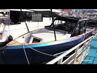 2019 fjord 44 open yacht deck and interior walkaround 2018 cannes yachting festival