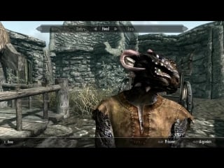 Pewdie plays skyrim part 1 im not a freakin lizard!