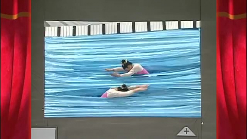 Синхронное плавание (vhs video)