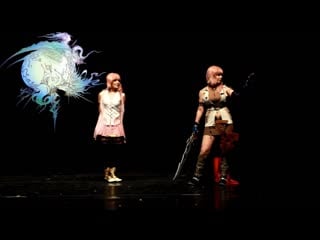 Lightning and serah final fantasy xiii cosplay at toguchi 2019