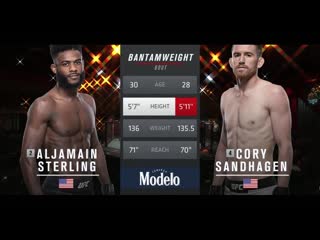 Алджамейн стерлинг кори сэндхаген / aljamain sterling vs cory sandhagen (full fight)