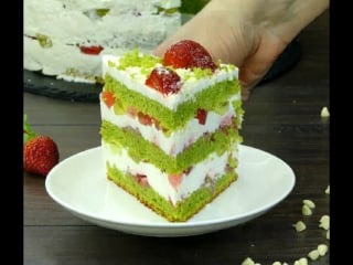 Изумрудный тортик