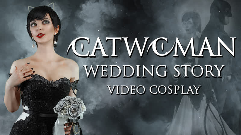 Catwoman wedding dress cosplay dc comics