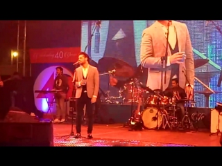 Atif aslam " main rang sharbaton ka" live concert descon 15/12/2017