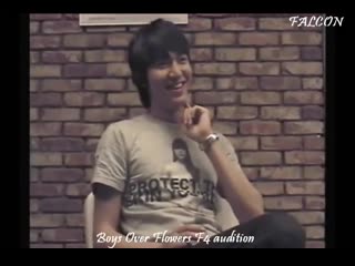 Boys over flowers f4 audition a little part @lee min ho kim hyn jung, kim bum, kim jun[1]