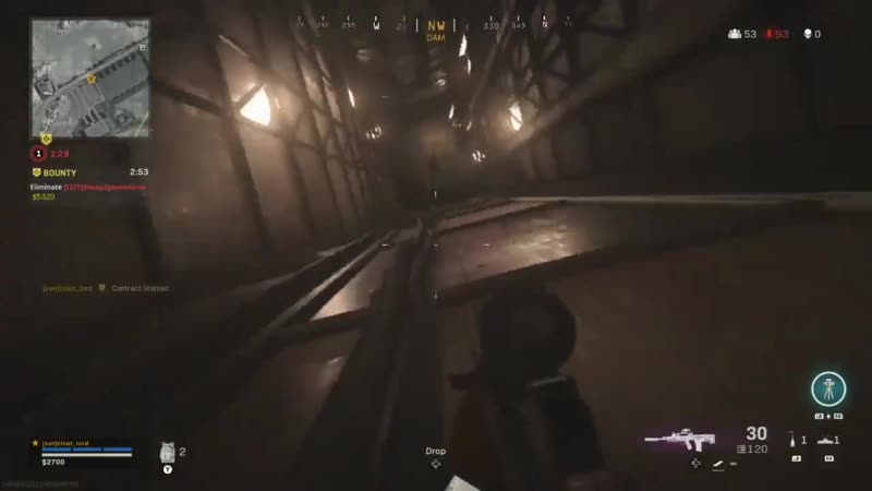 Подъемник на дамбу в warzone