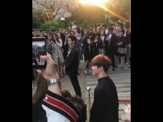 |180521| ken at kim jihui's wedding ceremony @ jimin0 ig