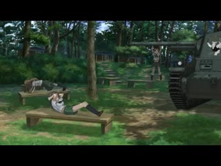 Girls und panzerдевушки и танки (sabaton in the army now)