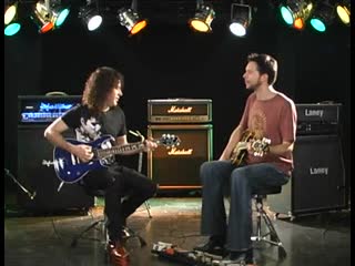 Young guitar marty friedman and paul gilbert