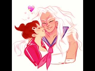 Sakura ogami | aoi asahina [ danganronpa vine ]