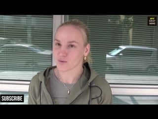 Valentina shevchenkos messege for amanda nunes