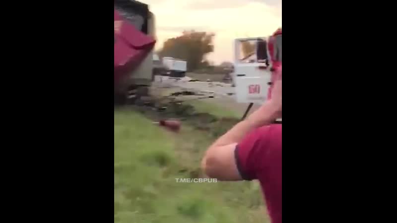 Ужасная авария где то под иркутском