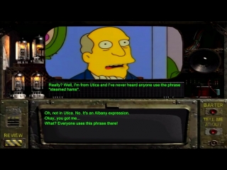 Steamed hams but its classic fallout