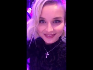 Polina gagarina презентация клипа киркорова (live on periscope)