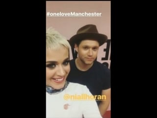 Niall on katyperry instagram story 4/6/17