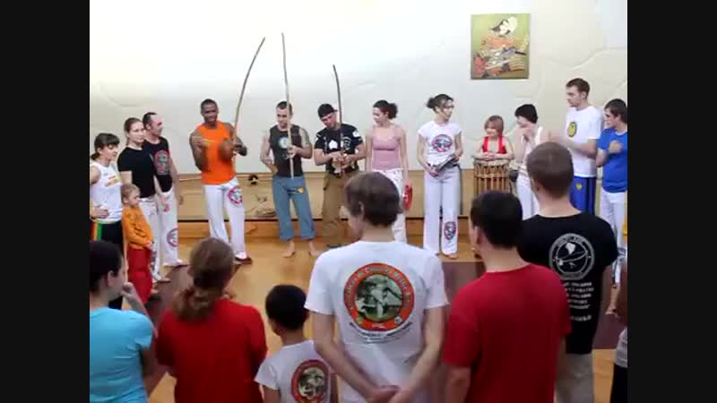 Roda acmb capoeira em moscovo