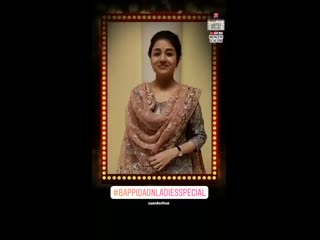 Paridhi sharma bappi da on ladies special