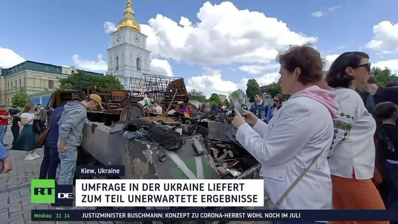 Umfrage in der ukraine mehrheit macht die ukraine mitverantwortlich für den krieg