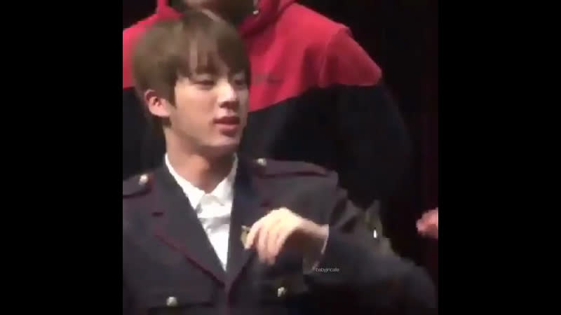 Kim seokjin and maknae line