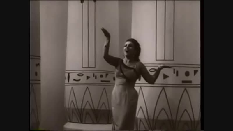 Galina vishnevskaya sings aida