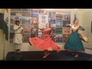 Tarana by guruji mahendra parihar kathak at spb indian consulte