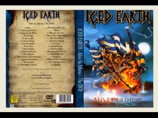 Iced earth alive in athens 1999 г the dvd 2006 г recorded at the bodon in athens, greece, 23 24/01/1999 metal,obmorock,