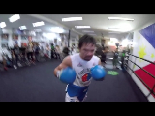 Gopro with manny pacquiao