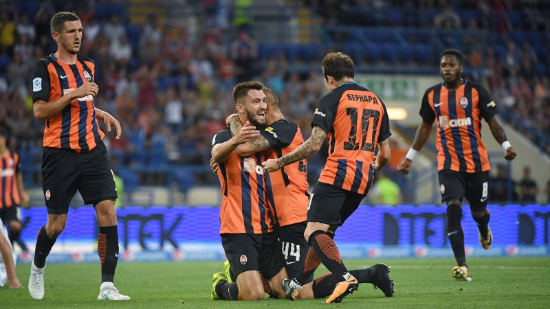 Шахтер 2 0 олимпик гол феррейры (19 08 2017)