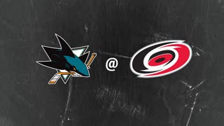 San jose sharks @ carolina hurricanes