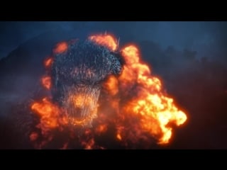 Godzilla the city mechanized for the final battle cm
