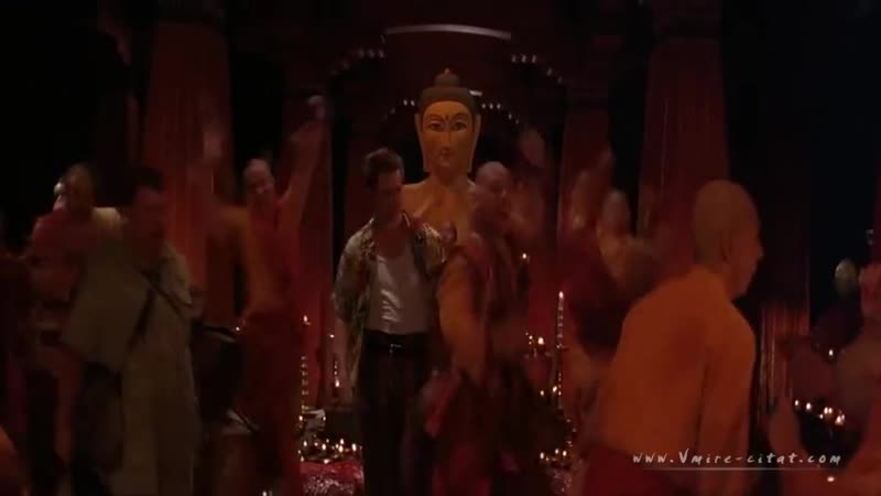 Эйс вентура покидает буддийский монастырь все монахи несказанно опечалены