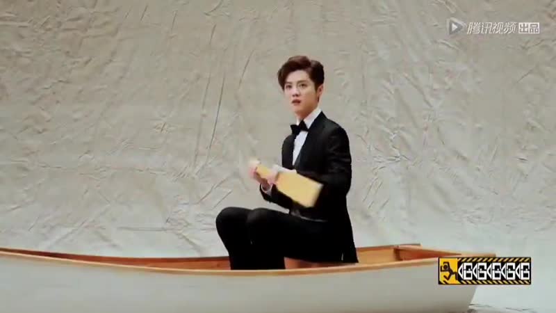 [video] 201019 luhan @ "hahahahaha" photoshoot bts