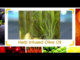 Herb infused olive oil