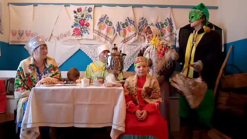 Святочные колядки в д аргуново
