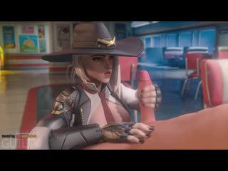 Ashe handjob overwatch porn [3d porn,r34,hentai, sfm,hot,all sex,3d хентай,fellatio,blowjob,handjob]